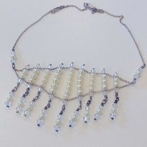 🎁 Swarovski Sterling wedding necklace